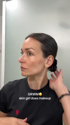 Is this tinted spf too dark? Or is it giving me a summer glow.  @Slip Silk Pillowcase  @La Roche-Posay  @mariniskinsolutions  @NIDA OFFICIAL  @EltaMD Skin Care  @Alleyoop Beauty  @RevitaLashCosmetics  @Maybelline NY  @jane iredale  .  . #grwm #skincare #makeup #routine #wfhlife 