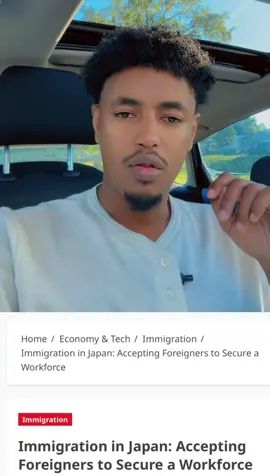 Immigration in Japan: Accepting Foreigners to Secure a Workforce
