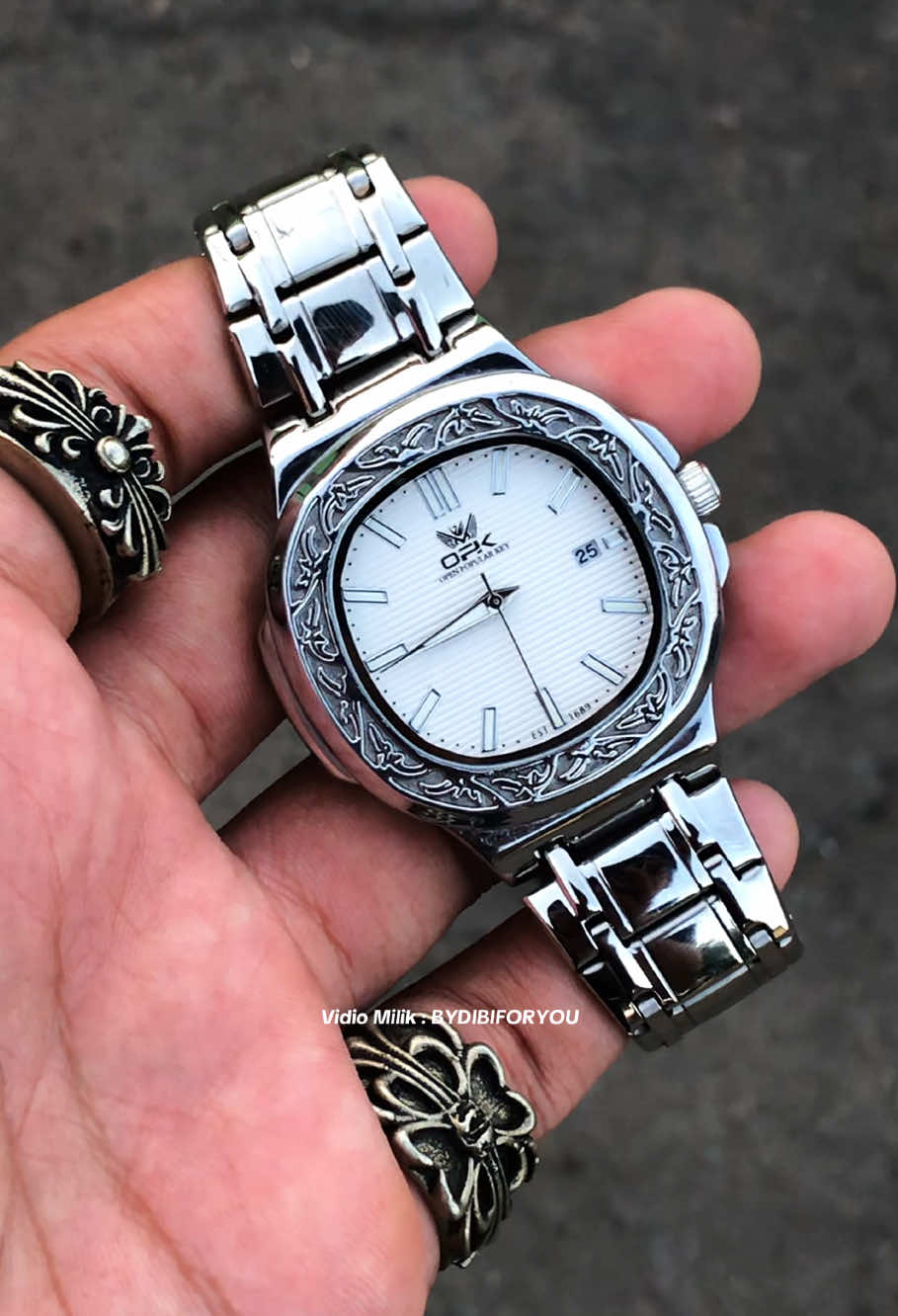Membalas @saann Jam Tangan Opk 8145 Tampilan Mewah Sudah Tahan Air Lagi Ada Diskon Potongan Harga #opkwatch #olevsid #jamtanganpria #jamtangancowok #jamtanganmewah 