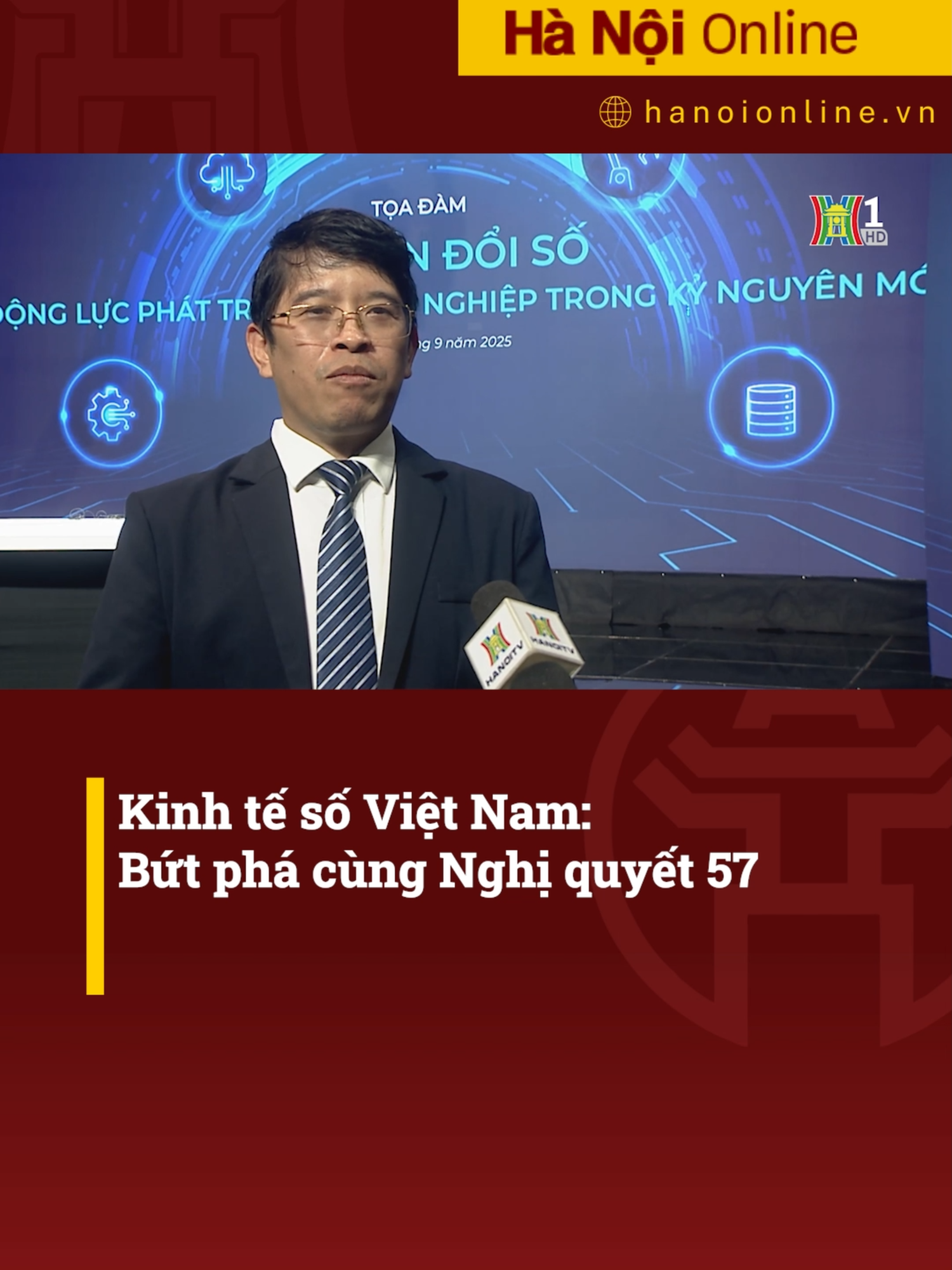 Kinh tế số Việt Nam: Bứt phá cùng Nghị quyết 57 Trong kỷ nguyên Cách mạng công nghiệp 4.0, chuyển đổi số, hạ tầng số và đổi mới sáng tạo đang trở thành trụ cột then chốt để nâng cao sức cạnh tranh quốc gia. #DaiHaNoi #hanoionline #tintuc