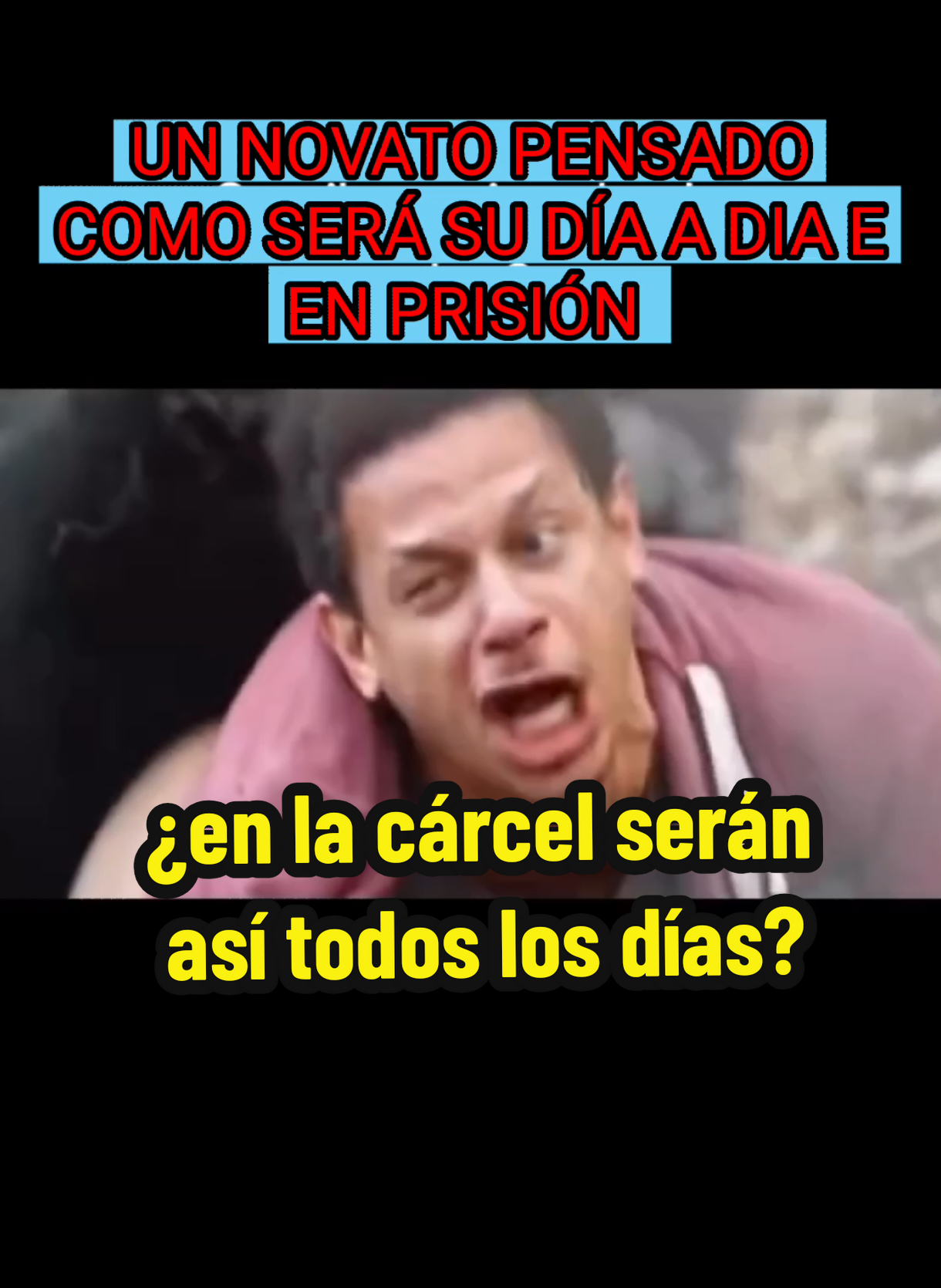 Preso novato de camino a prisión creyendo como lo van a recibir. #prision #RehabilitaciomReal #Humor #mexico #DignidadParaLosPresos 