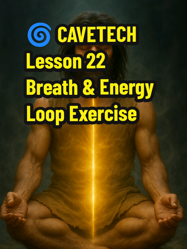 Breath is not just air. Breath is technology. In this lesson I reveal the ancient exercise of the Energy Loop, a practice that transforms ordinary breathing into an infinite circuit of life force. How does it work? – Inhale through the nose: feel energy moving down the spine, into the belly. – Exhale through the mouth: energy rises in front, through the heart, throat, and back to the head. – Together they form a closed circle, a loop that never ends. What does it give you? The body becomes a living circuit. Energy flows without escape. Instead of getting weaker – you grow stronger. Even just a few minutes are enough to feel warmth in the belly, clarity in the mind, and power filling the whole body. Ancient warriors and monks used this breath loop to master their life force, to build resilience, focus, and inner strength. Today it is almost forgotten… because a human who controls their own energy is hard to control. Try it tonight. Five minutes. Breathe the loop. Tell me… what did you feel? #cavetech #ForbiddenKnowledge #sacredgeometry #breathe #fyp 