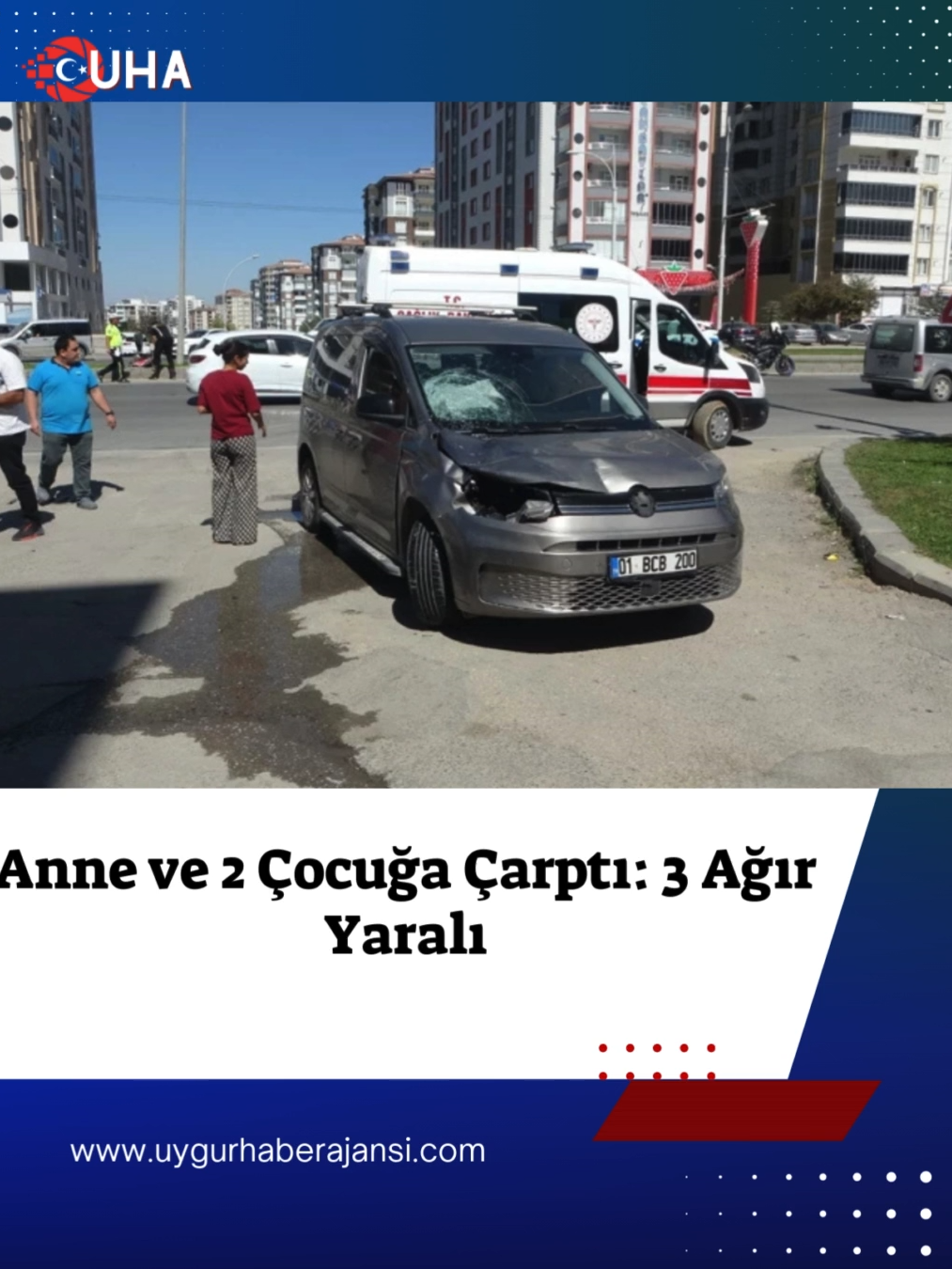 🚨 Malatya'da Yürek Yakan Kaza: Bebek Arabası Parçalandı, Anne ve 2 Çocuğun Hayati Tehlikesi Sürüyor 💔 Malatya-Elazığ karayolu Çöşnük mevkiinde yaşanan feci kazada, yolun karşısına geçmeye çalışan N.A. ve çocukları B.N.A. ile H.N.A.’ya hafif ticari bir araç çarptı. Anne ve Çocuklar Yola Savruldu Çarpmanın şiddetiyle anne ve çocukları yola savrulurken, yanlarında bulunan bebek arabası paramparça oldu. İhbar üzerine olay yerine hızla polis ve sağlık ekipleri sevk edildi. Yaralılar ambulansla hastaneye kaldırıldı. Edinilen son bilgiye göre, tedavi altına alınan anne ve iki çocuğun hayati tehlikesi devam ediyor. Kazayla ilgili detaylı inceleme başlatıldı. Lütfen trafikte yayalara ve hız limitlerine azami özen gösterelim. 🙏 Yaralılara acil şifalar diliyoruz. #Malatya #TrafikKazası #AnneveÇocuk #AcıHaber #Karayolu #Haber #Gündem #SonDakika