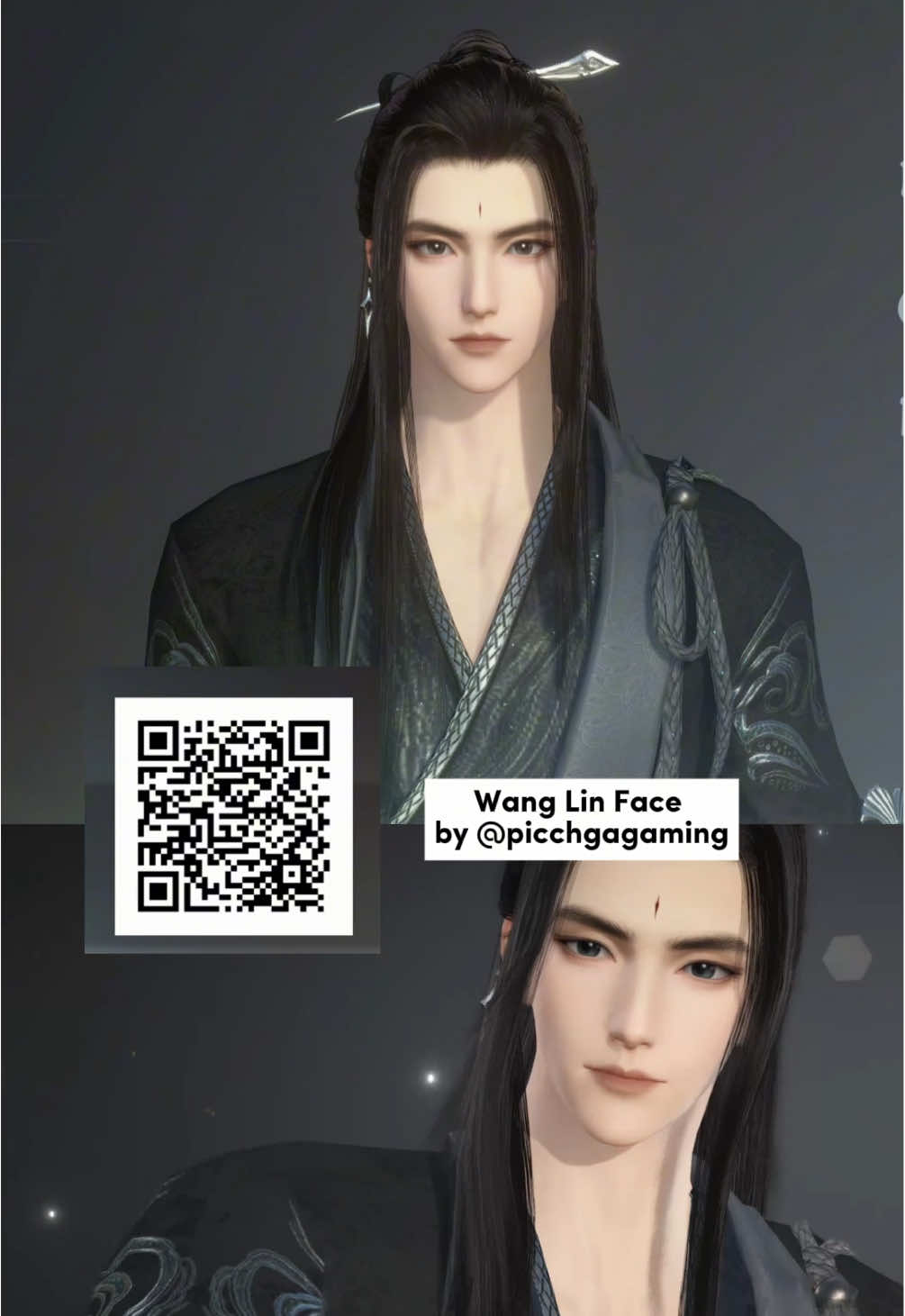 Replying to @R. haha this? Wang Lin face at @Sword of Justice ID #soj #swordofjustice #sojchallenge #facecodesoj 