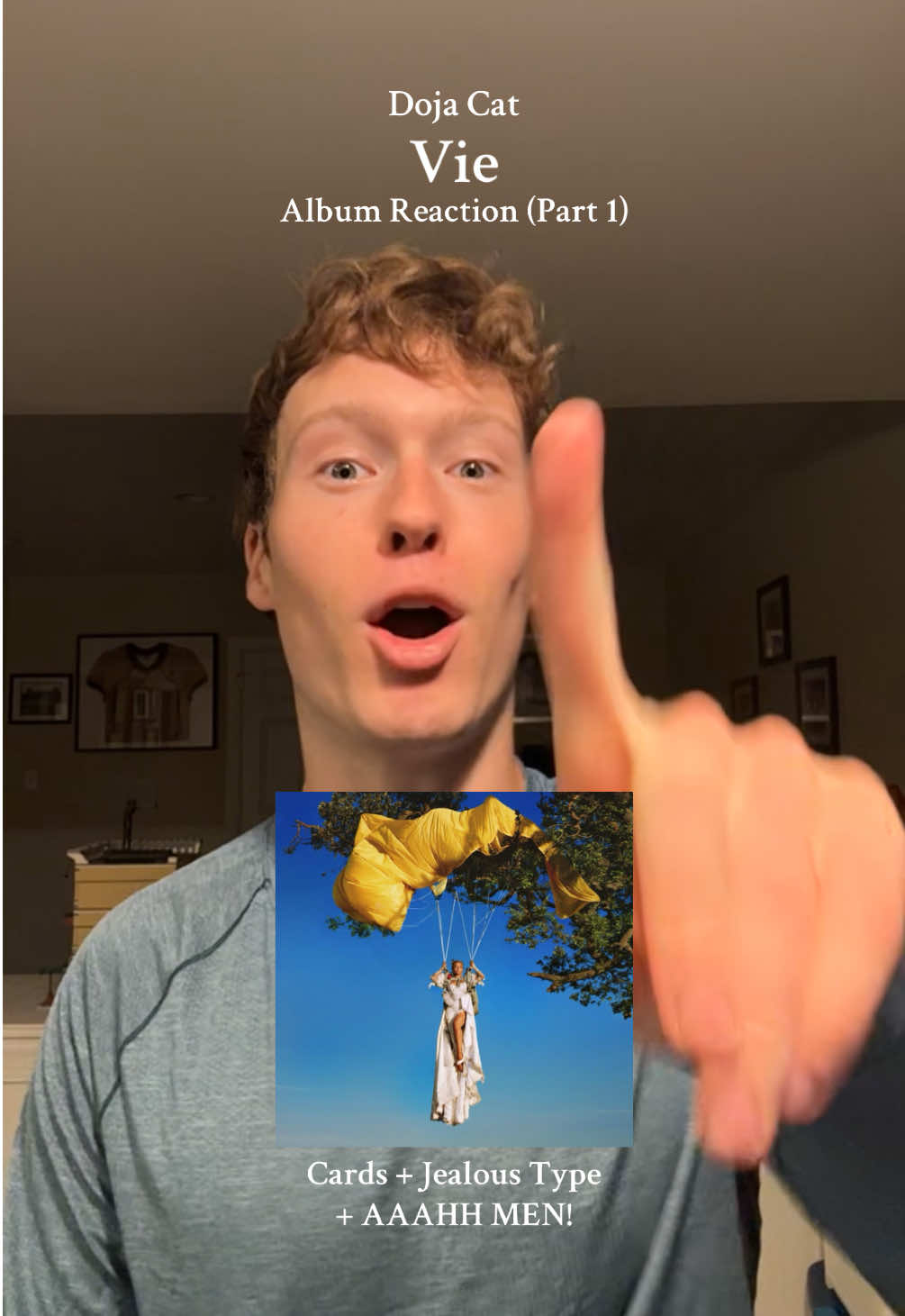 VIE reaction part 1 @Doja Cat #newmusic #newalbum #dojacat #reaction #fyp 