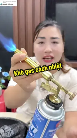 Trả lời @TRIỆU DUY NUONG khò gas cách nhiệt #letranglcshop #dungcutienich #khogasmini #khogas #xuhuong 