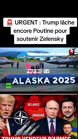 🚨 URGENT : Trump lâche encore Poutine pour soutenir Zelensky #pourtoi  Trump #DonaldTrump #Poutine #VladimirPoutine #Ukraine           