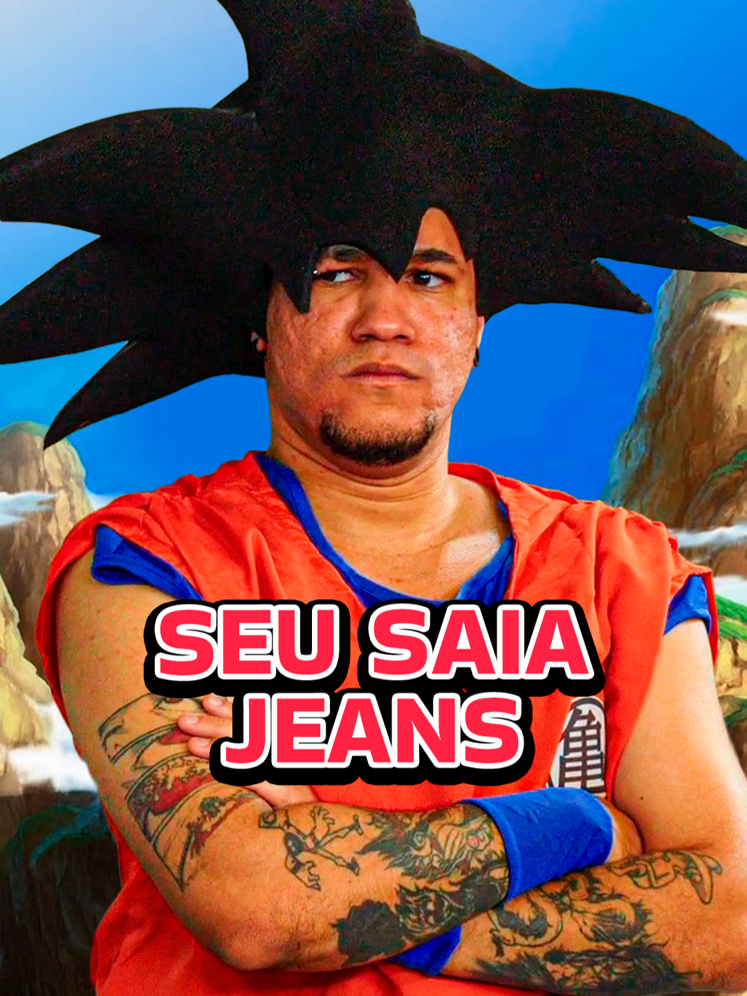 Seu Saia Jeans #broxadasinistra #escolinhadovacilo