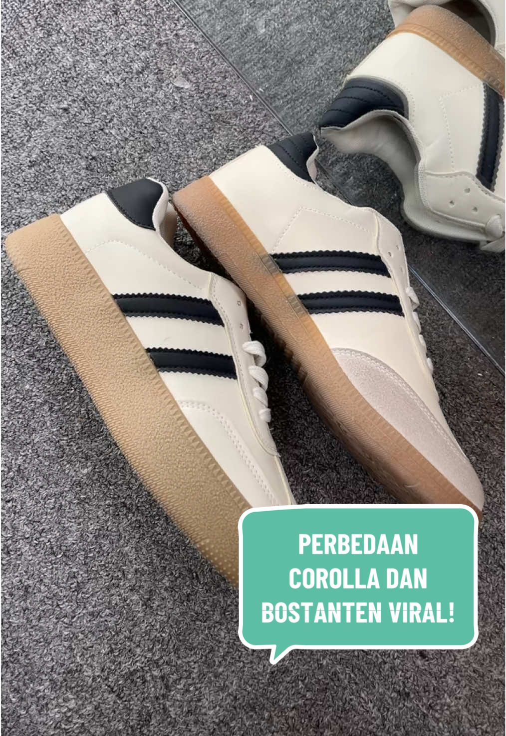Nihhh yang nanya perbedaan antara bostanten dan Corolla… ML #bostanten #corollasamba #fyp #sepatuwanita #sepatupria #soundviral 