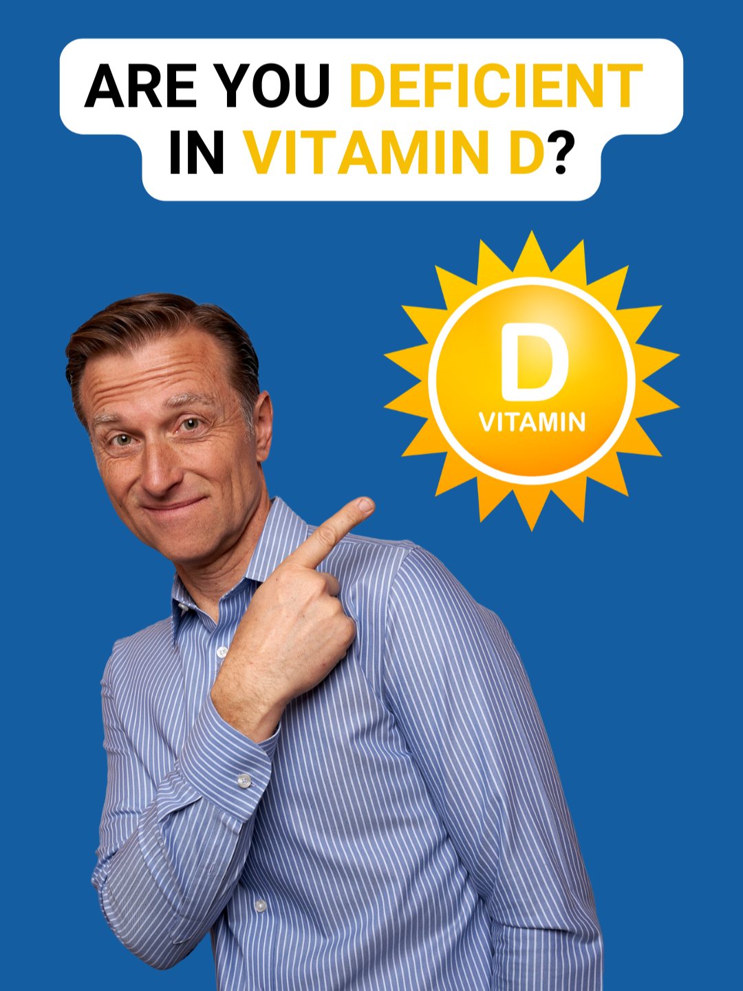 How many IU of vitamin D do you take? Could you be deficient? #drericberg #vitamind #vitamins #sunlight