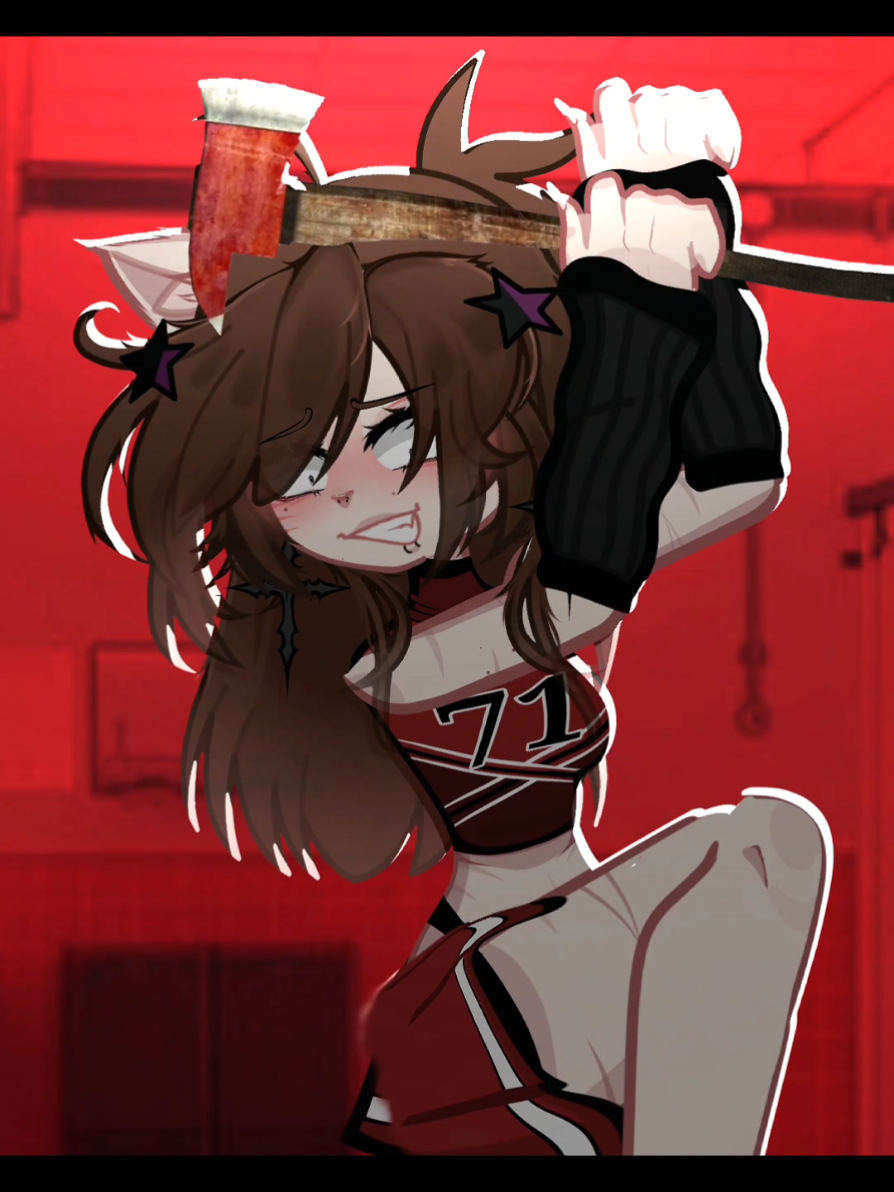 🤪PRETTY LITTLE PSYCHO‼️🩷//#shorts  #gacha #gachalife #meme #animatin 