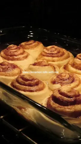 I’m a woman of MANY passions one of which being baking cinnamon rolls 🥰 Just in time for fall too! #cinnamonroll #baking #autumn 