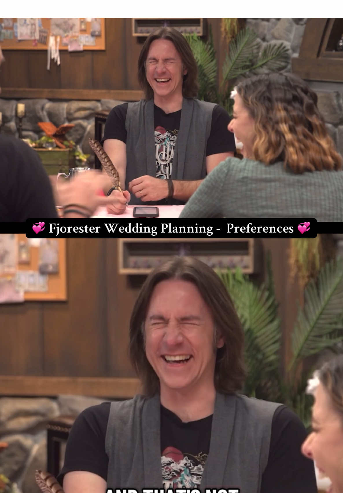 Jester and Fjord's wedding planning is of to a great start! Tha age old discussion 