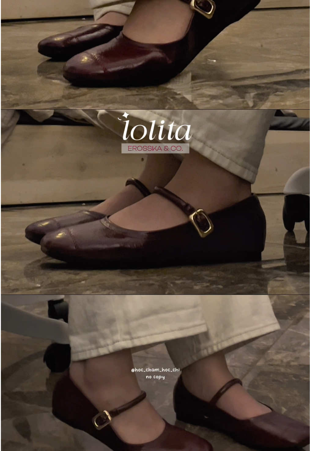 Đôi giày với cái form đủ wow với tui ngay từ cái nhìn đầu👏🏻#unboxing #review #hoc_cham_hoc_chi #lolita #erosska 
