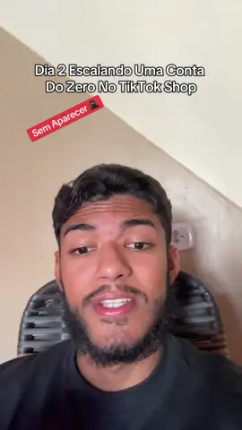 Dia 2 Escalando Uma Conta Do Zero No TikTok Shop! #tiktokshop #rotina 