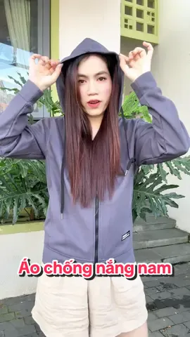 Áo khoác chống nắng có mũ #review #aochongnangnam #aokhoac #thoitrangnam 