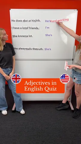 How well do you know adjectives in English? Take the quiz! 📝 #AdjectivesinEnglish #EnglishQuiz #EnglishVocabulary #EnglishLesson #LearnEnglish 
