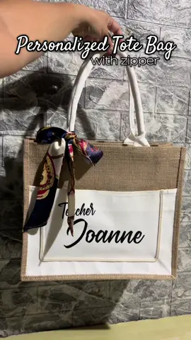 For only ₱200+ may pang special gift kana. #teachersday #abacatotebag #personalized 