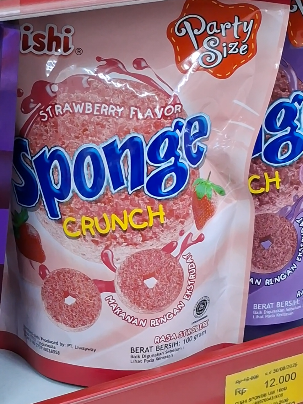 sambung kata sponge is oishiiii😋