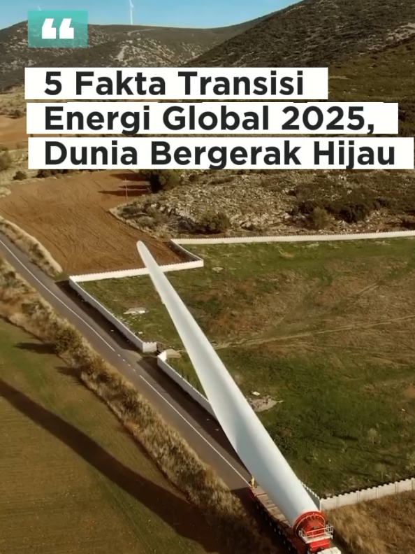 Dunia sedang menghadapi perubahan besar dalam energi. Dari target nol emisi, persaingan energi bersih, hingga kebijakan hijau baru yang diluncurkan berbagai negara, semuanya jadi perhatian global. Apakah langkah ini cukup cepat untuk melawan perubahan iklim, atau masih terlalu lambat? 🌍⚡ Credit: Vestas #CleanEnergy #ClimateChange #WorldPolitics #BreakingNews #ViralNews 