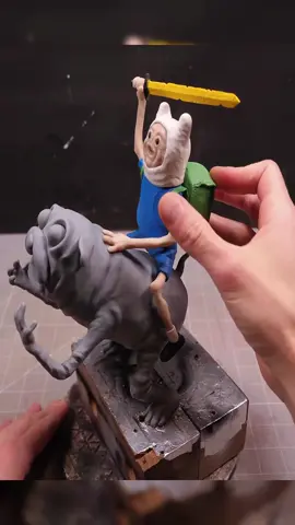 I made Finn and Jake! #finnandjake #adventuretime #creepy #polymerclay #northoftheborder 