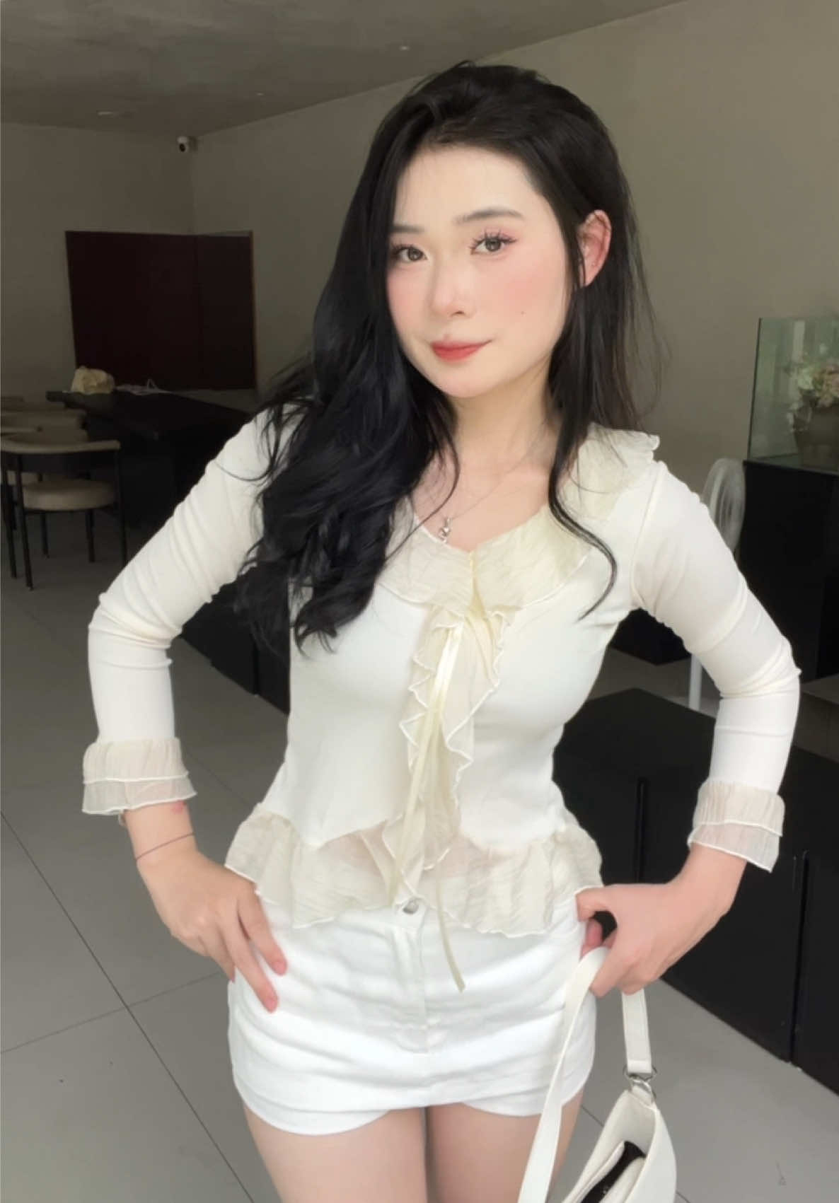 Áo xinh kiểu điệu v#viral #xuhuong #fyp #outfit 