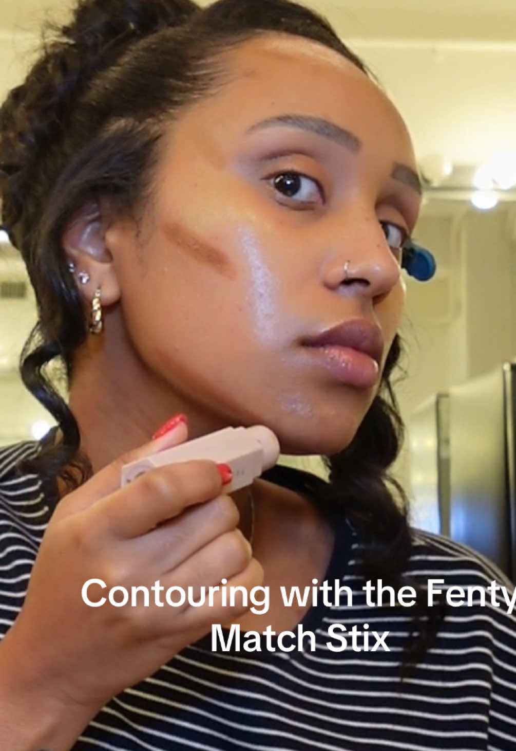 Contouring first>> love Underpainting #contouring #contour #contourtutorial #contouringhacks #fentysuperbrandday @Fenty Beauty 