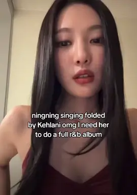 ningning has the sweetest voice #ningning #aespa #girlgroupstan #kpopstan #kehlani 
