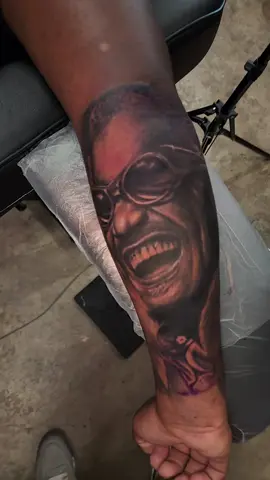 Ray Charles! #creativefreedom #tattoos 