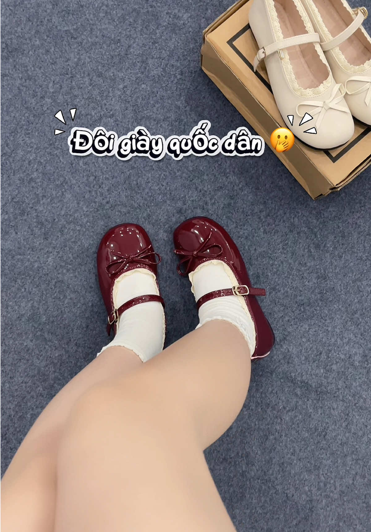Nhìn là đã thấy cưng ròii 😝#dépnữ #giaybupbenu #foryou #basic #ilovetiktok #bupbe #đỏ #giaydebet #giaynu #giaybupbexinh #hottrend #muataitiktok #sale 