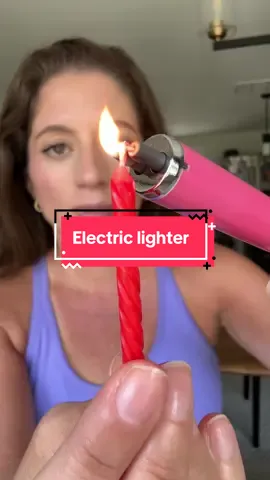 The last lighter you’ll ever buy! It’s electric, rechargeable and so much easier to use 