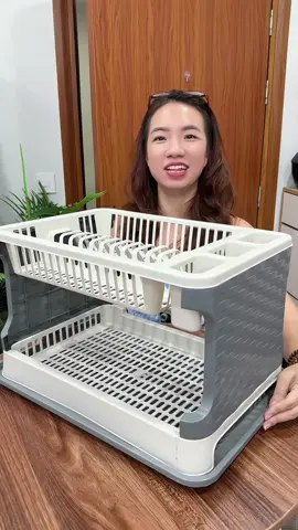 Kệ up bát đĩa 2 tầng #xuhuong #keupchendia #keupbatdia #huyenhomhinh365 