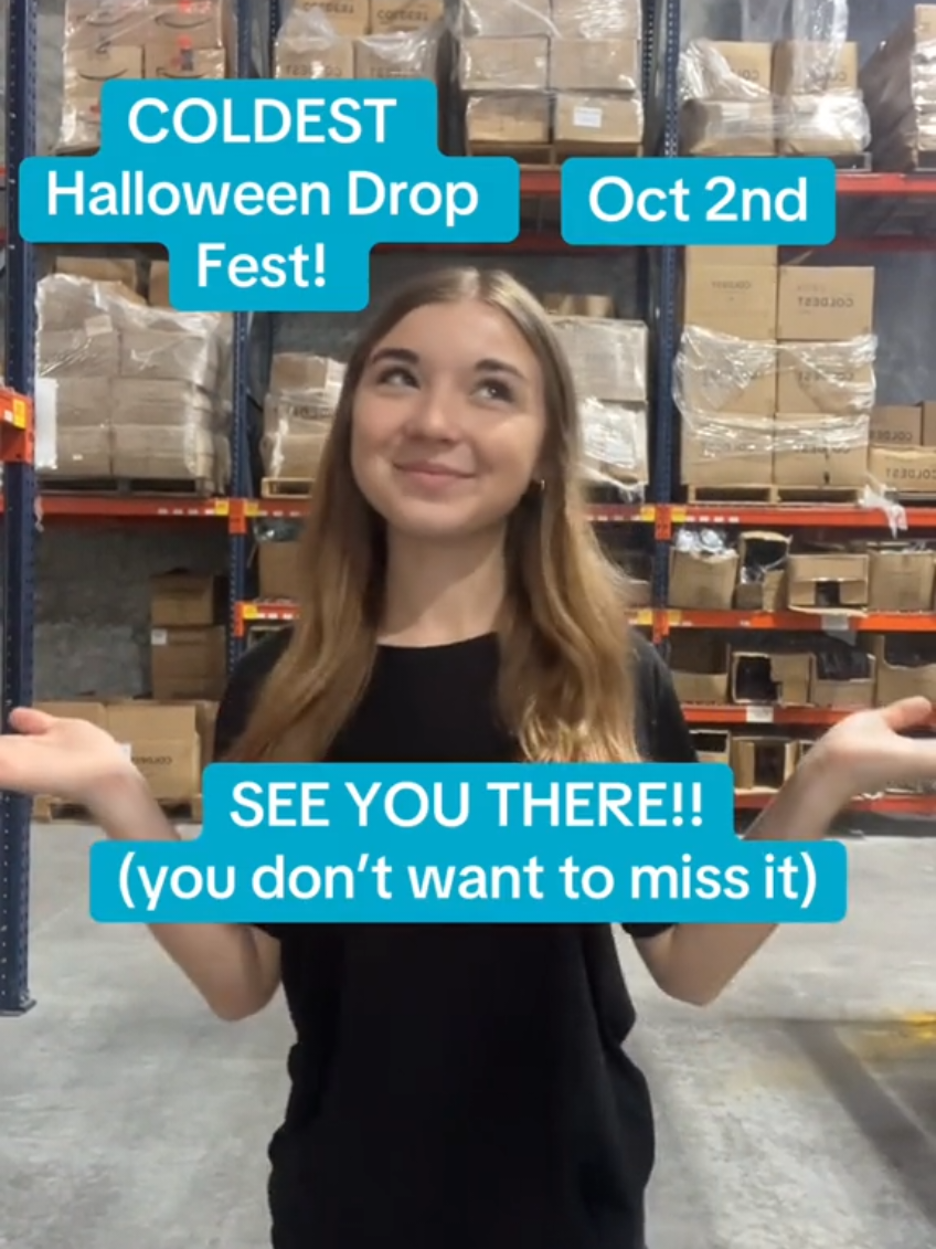Coldest Halloween Drop Fest! I hope to see you there! #coldest #spookyseason #newdrop 