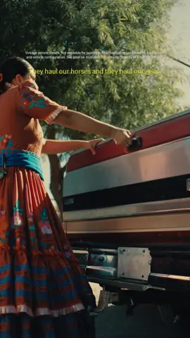 Ready to ride? 🐎 From hauling horse trailers to navigating the rugged California terrain, Ford Trucks enable Escaramuzas to carry on Mexican traditions. “Charrería is a family sport. Our trucks are part of the crew.”