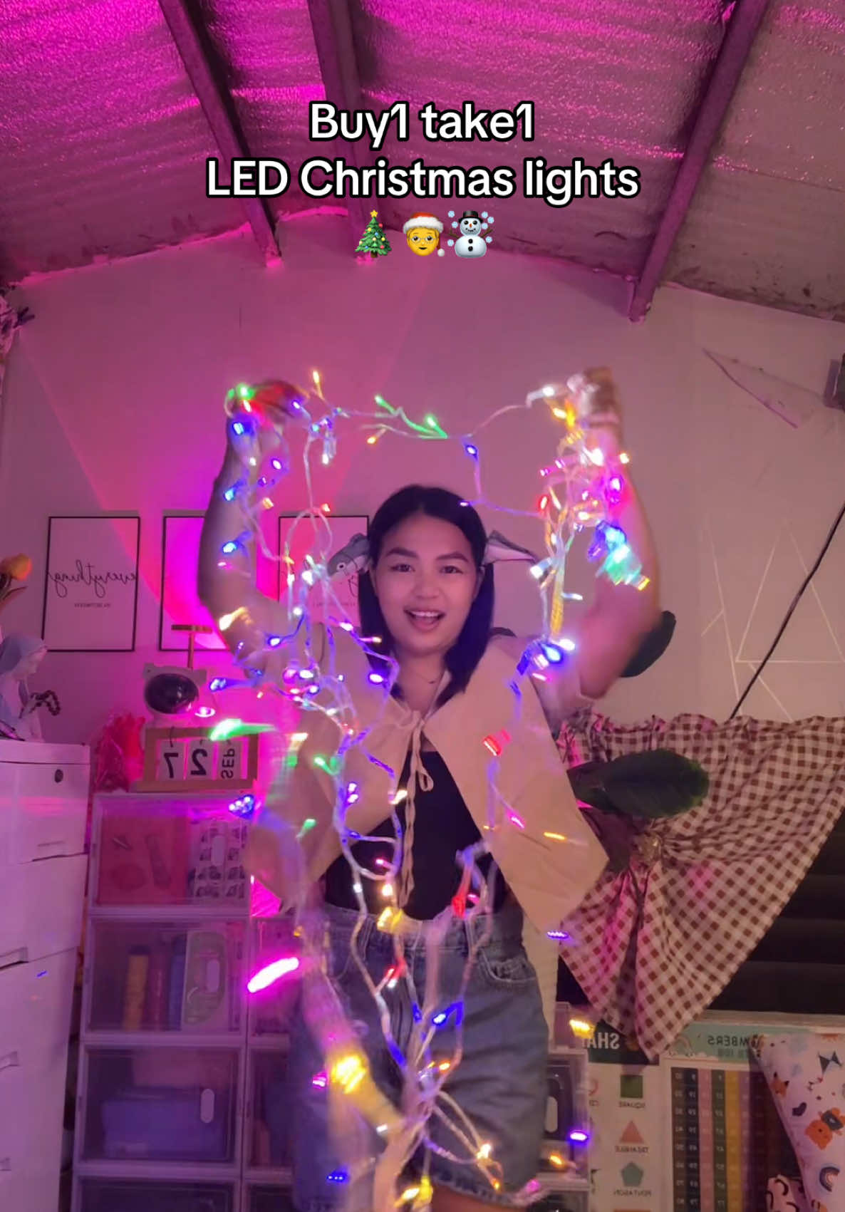 Buy1 take1 Christmas lights LED lights 10meters! #christmaslights #christmasdecor #ledlights #buy1take1christmaslight 