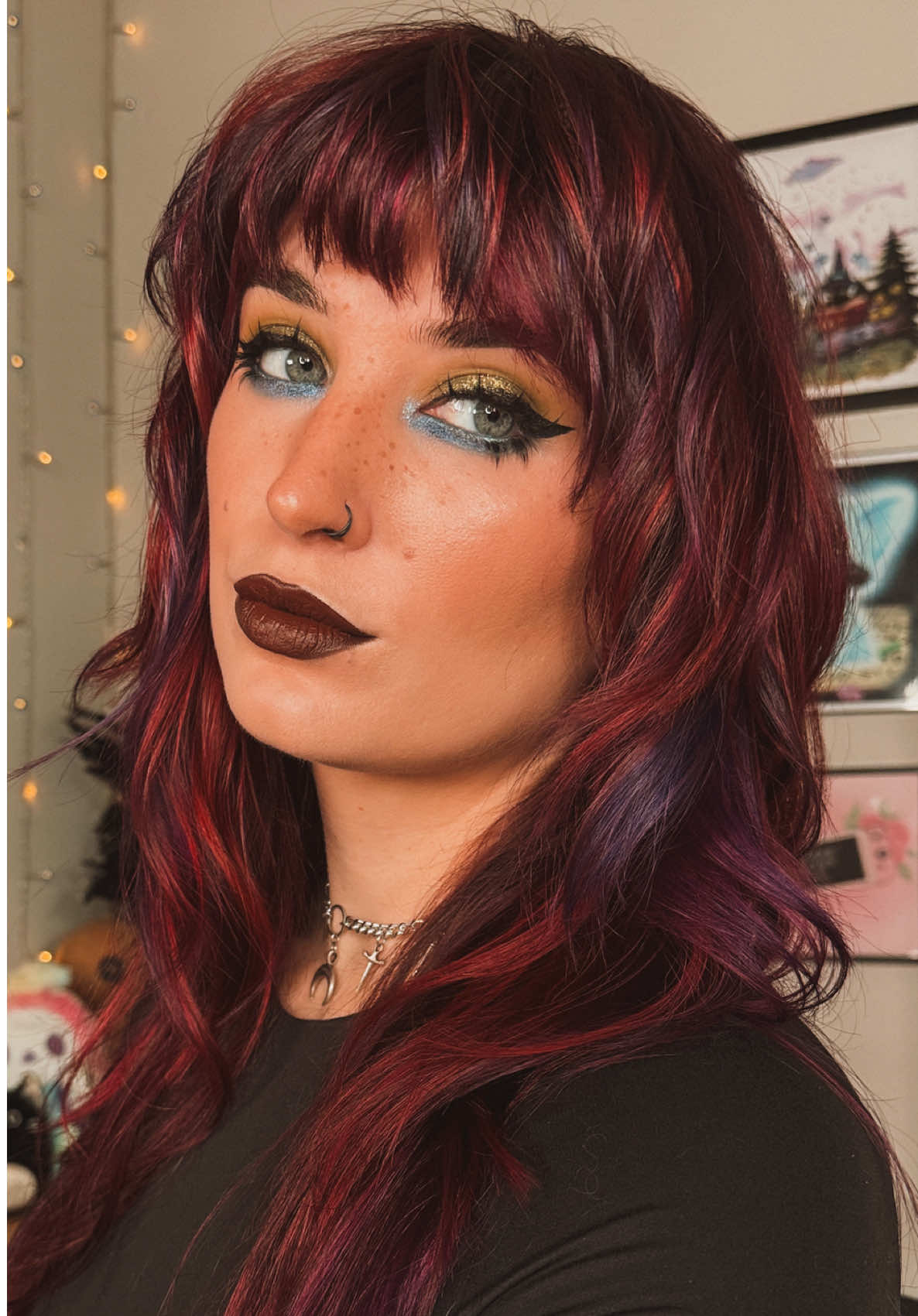 💛🩵💙 ✖️FACE✖️ @Whats Up Beauty posytivity primer* @urban decay hydromaniac foundation* + silverlake luminizer* @makeupbymario concealer* & contour stick* @Kosas pink setting powder* @meltcosmetics finishing powder @Jolie Beauty brightening powder* (code BATTYBEAN) @Rare Beauty enlighten liquid highlight* @Sigma Beauty light bronzer* (code BATTYBEAN) @rarebeauty believe liquid blush* @Blend Bunny Cosmetics pro blush palette* (code BATTYBEAN) @ColourPop Cosmetics seismic highlight* @Glisten Cosmetics LTD taupe & russet freckle pens @ONE SIZE BEAUTY glass skin setting spray* ✖️BROWS✖️ @milkmakeup diesel brow gel* @NYX Professional Makeup espresso brow pen ✖️EYES✖️ @sigmabeauty ingnite eyeshadow primer* (code BATTYBEAN) @nyxcosmetics glitter primer @Fantasy Cosmetica harvest of souls palette* (code BATTYBEAN) @Surratt liner* @Kaleidos Makeup sea sparkle pencil* amazon fairy lash clusters ✖️LIPS✖️ @Unearthly Cosmetics doom pencil* @Black Moon Cosmetics grave liquid lip* *gifted