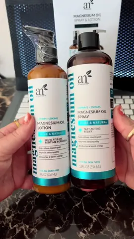 Adiós a los calambres #magnesio #masajesrelajantes #cuerpo #salud  @artnaturals 