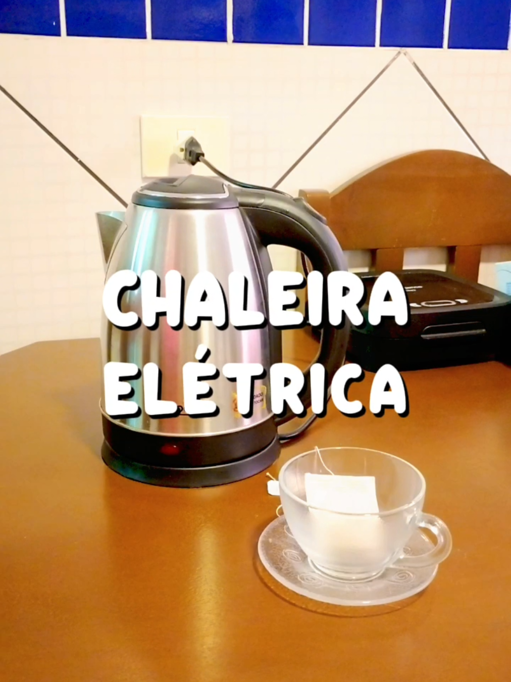 compre através do link no comentário  #eletrodomesticos #acheinashopee🧡 #cozinha #chaleiraeletrica #chaleira 