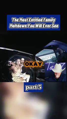 Part 5: The Most Entitled Family Meltdown You Will Ever See #cops #usa #police #fyp 