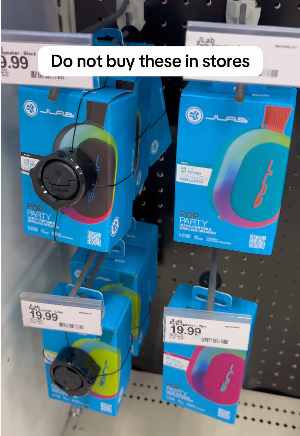 These portable Jlab speakers make for perfect gifts. #jlab #portablespeaker #giftsforher #giftsforhim#tiktokshopfalldealsforyou 