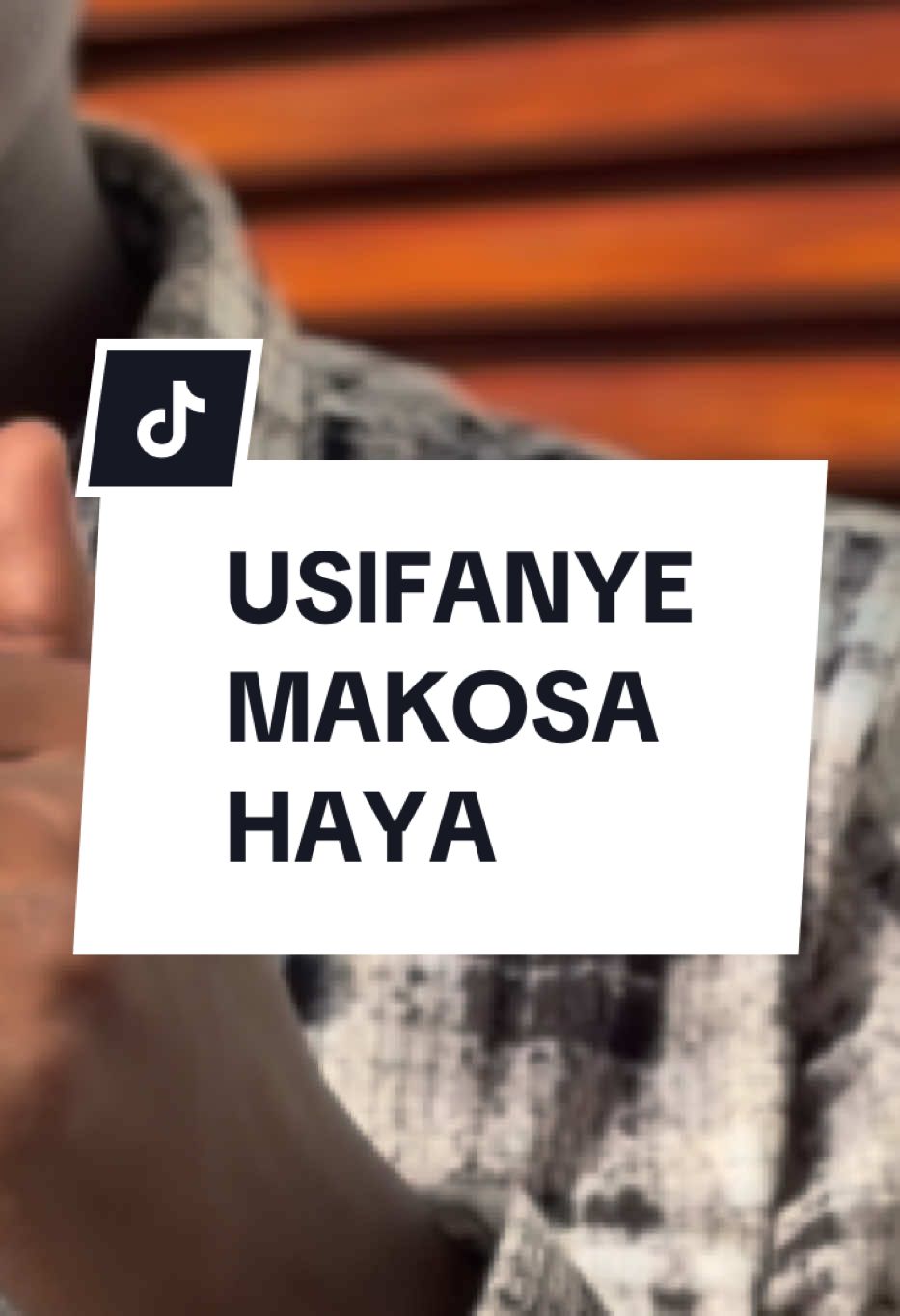 Usifanye Makosa Haya #pesa #money #tanzania #familia 