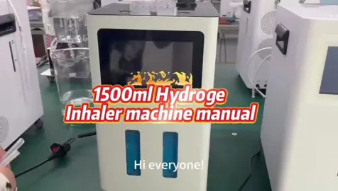Get 1500ml H₂-O₂ Inhaler Straight from Chinese Factory! Compact, 6H Timer & Drinkable H₂-Rich Water – Perfect for Daily Health #H2O2Wellness #ChinaFactoryDirect #wellnessgear #oem #chinesefactory #hydrogen #hydrogeninhaler 