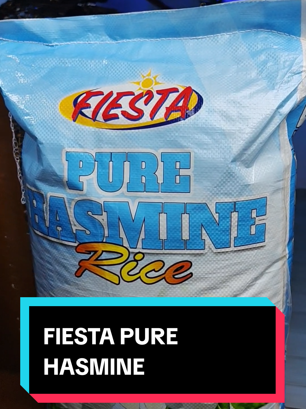Mapapasubo ka talaga sa sarap ng kanin ng Fiesta Pure Hasmine #murangbigas #jasminerice #affordablerice #25kg #bigasan 