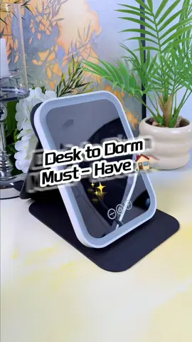 This is the mirror you didn’t know you needed. #DormEssentials #HomeDecor #MakeupMirrorLED #BeautyMustHaves #GlowVibes #foryou #usa_tiktok #tiktokmademebuyit #tiktokshopholidayhaul #viral  #tiktokshoploveatfirstfind #tiktokshoprestock #dealsforyoudays #TikTokShopBacktoSchool