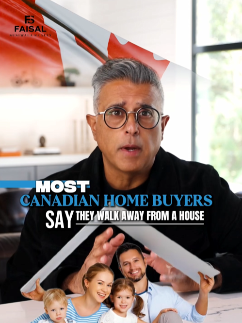 Most Canadian homebuyers are turned off by factors beyond the house itself—like unkempt neighboring properties, poor curb appeal, misleading photos, buyer competition, and noisy locations—highlighting that first impressions and the surrounding environment are just as important as the home. 519-624-5555 faisal@homeshack.com www.homeshack.com #BuyWithFaisal #HousingMarket #WaterlooRegion #RealEstateTips #TopAgent #SellWithFaisal #RemaxHustle #HomeShack