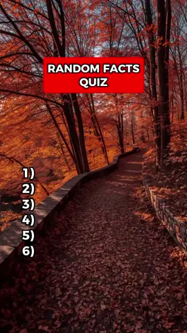 Random facts quiz! #quiz #quizzes #funquiz #quiztime 