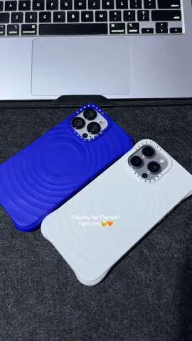 Which one did you like the most COSMIC ORANGE or SILVER?#17promax #iphone #casetify #phonecase #foryoupage 