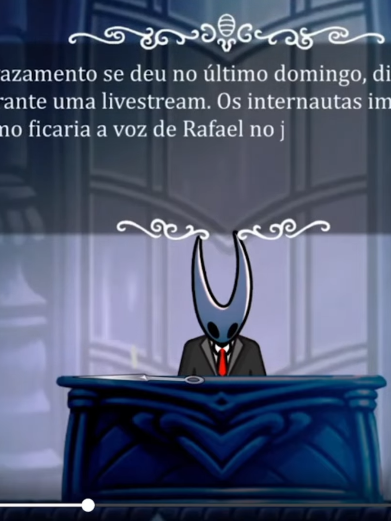 CELLBIT INCRÉDULO COM SUA ＂PARTICIPAÇÃO＂ EM SILKSONG!!! #paravoce #silksong #hollowknight #gaming #foryoupage #games #hollowknightsilksong #jogosemcasa #jogos #steam #nintendo #nintendoswitch #playstation #playstation5 #gamer #gamerentiktok #GamerGirl #gamers #lancamento