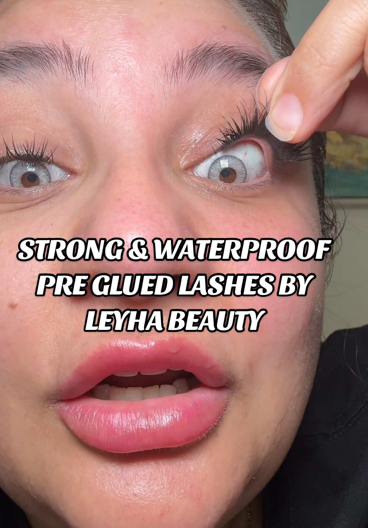 @LEYHA BEAUTY HAS SMASHED IT WITH THESE! The glue is so strong! It’s so seamless! It’s waterproof! You can reuse these! They last 7 days! They look like you’ve had them professionally done! You need to get them girls! #fyp #tiktokmademebuyit #lashes #pregluedlashes #clusterlashes 