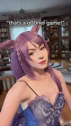 you can insult my game but do not call me a fake gamer 😭 #genshin #hoyoverse #fake #gaming #genshincosplay #keqing #cosplaygirls #genshinimpactcosplay #genshintok #ballerina #fyyyyyyyyyyyyyyyy #foryoupage❤️❤️ 